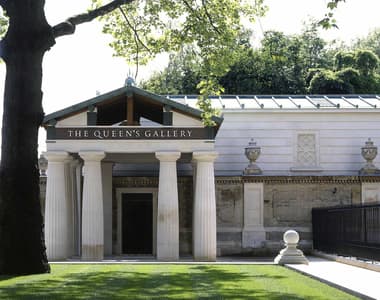Entrance to The Kings Gallery Royal Collection Trust His Majesty King Charles III 2023