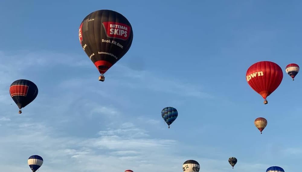hot air balloon festival