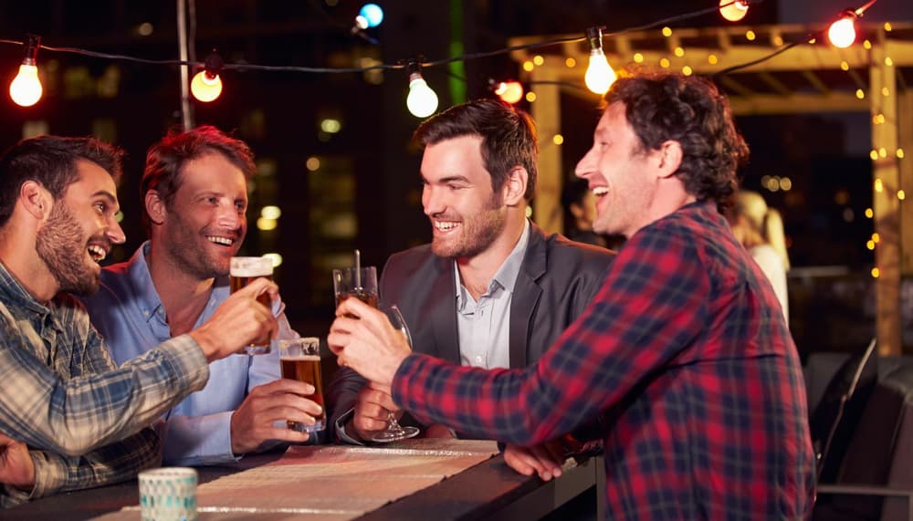 male friendship group