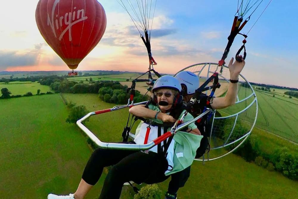paragliding experience
