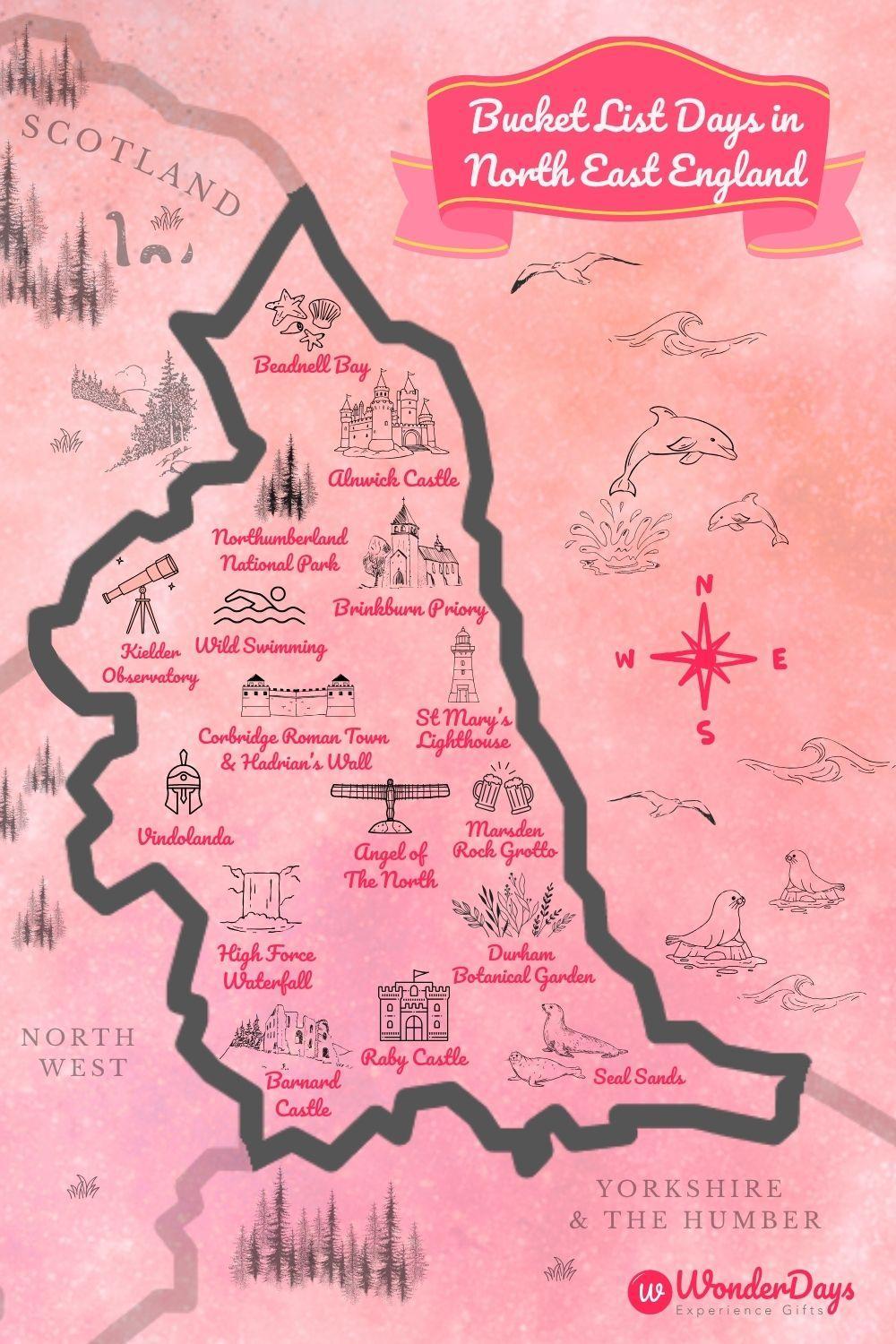 Bucket List Days Out in North East England