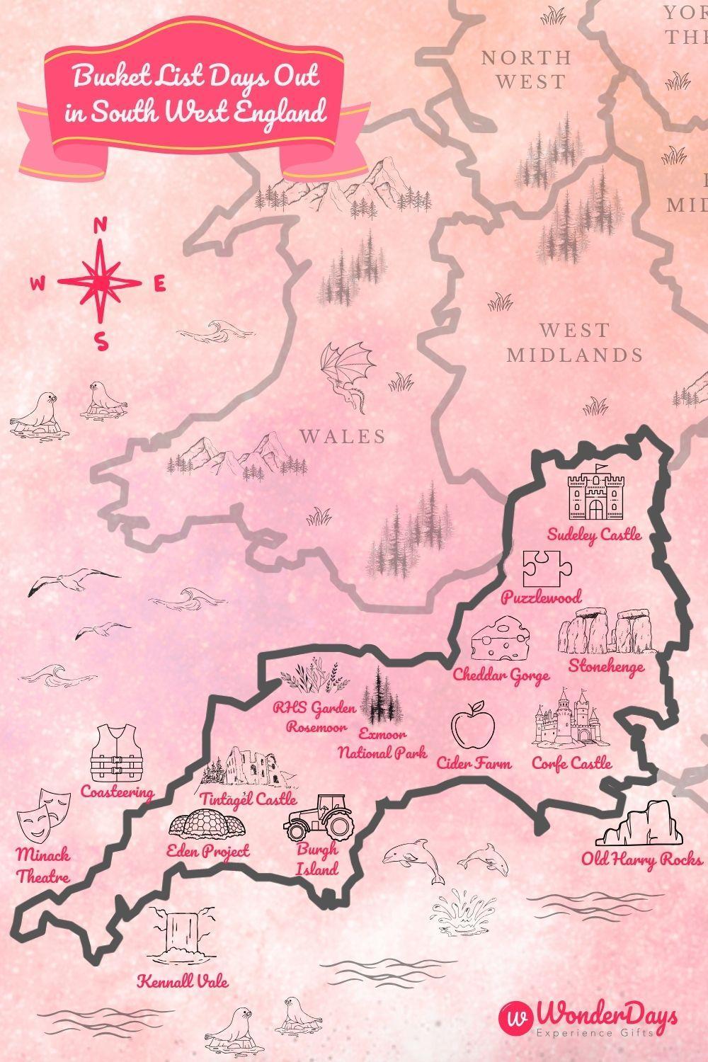 Bucket List Days Out in South West England