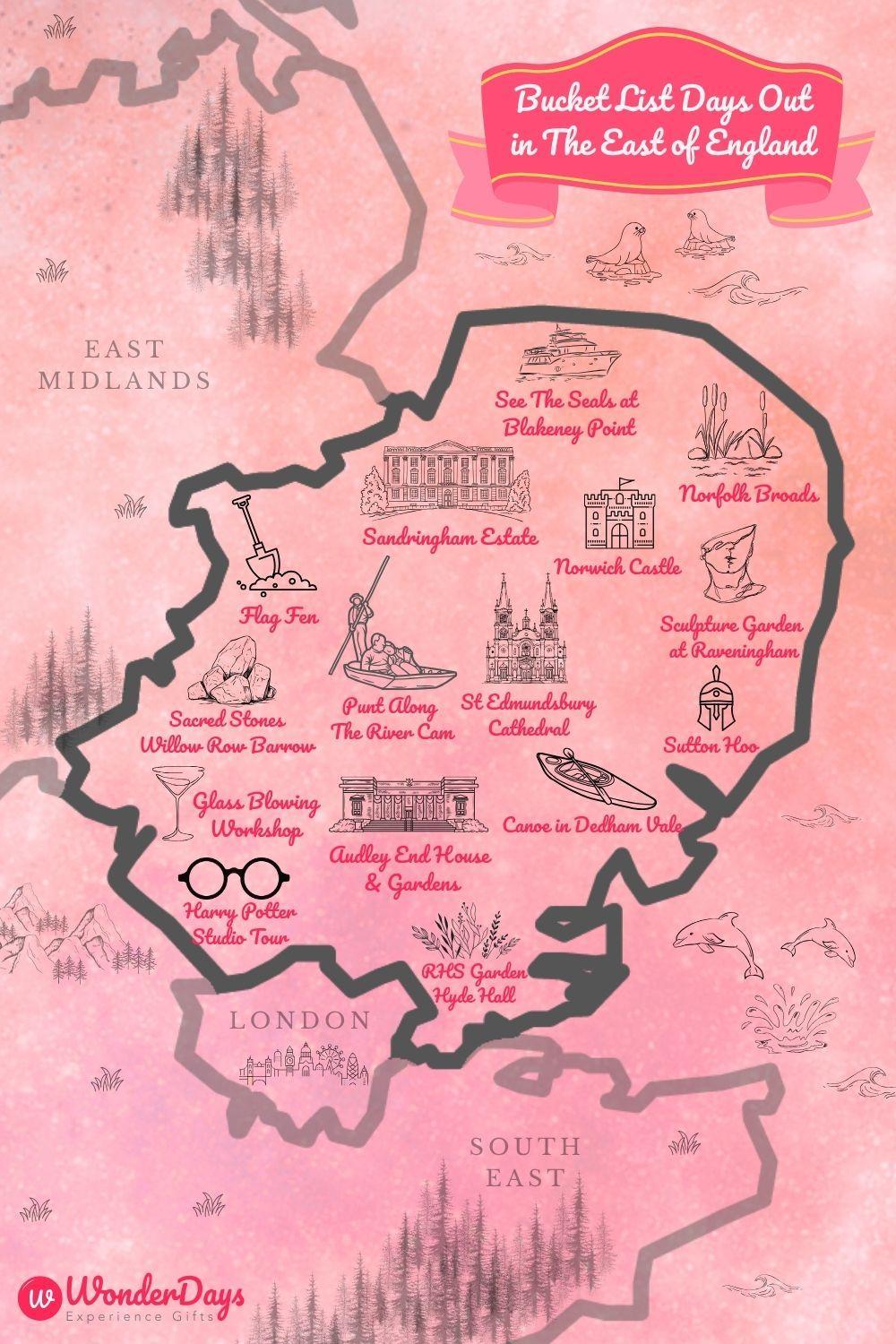 Bucket List Days Out in The East of England
