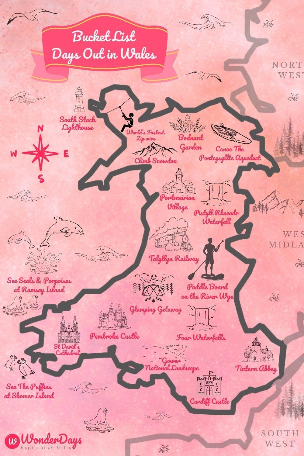 Bucket List Days Out in Wales
