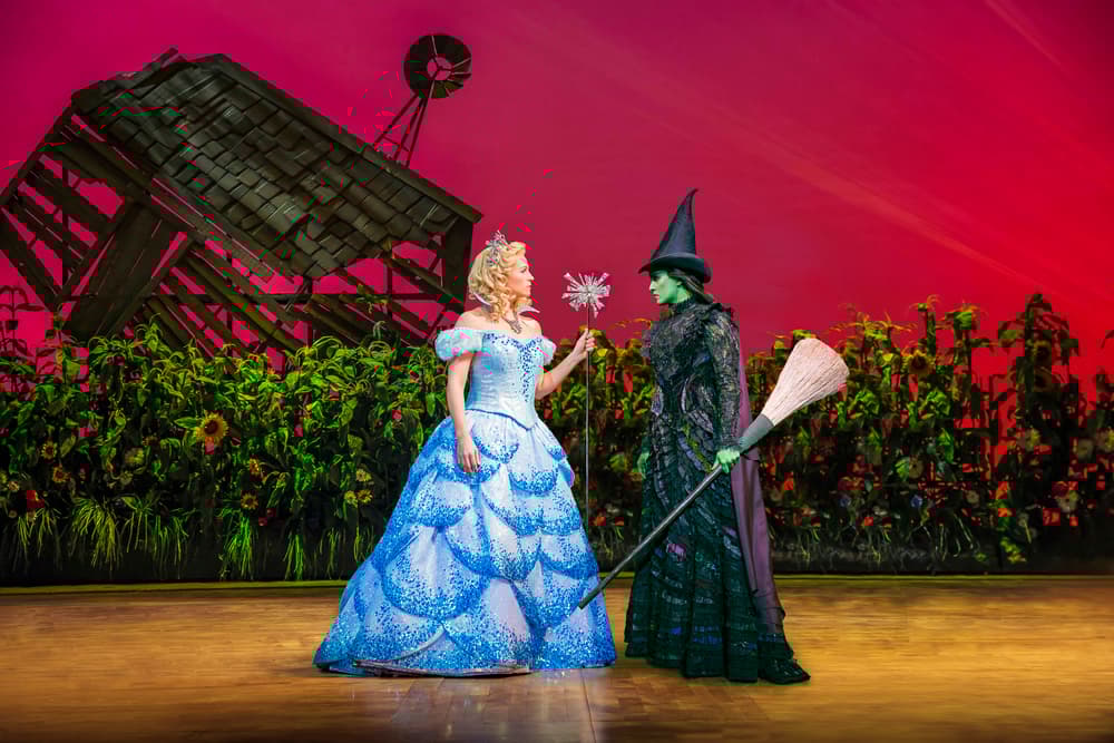 Wicked UK Helen Woolf and Lucie Jones Jan2022 Photo by Matt Crockett