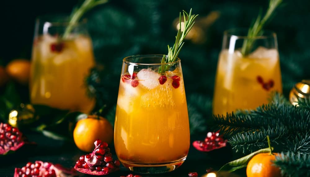 Christmas cocktails