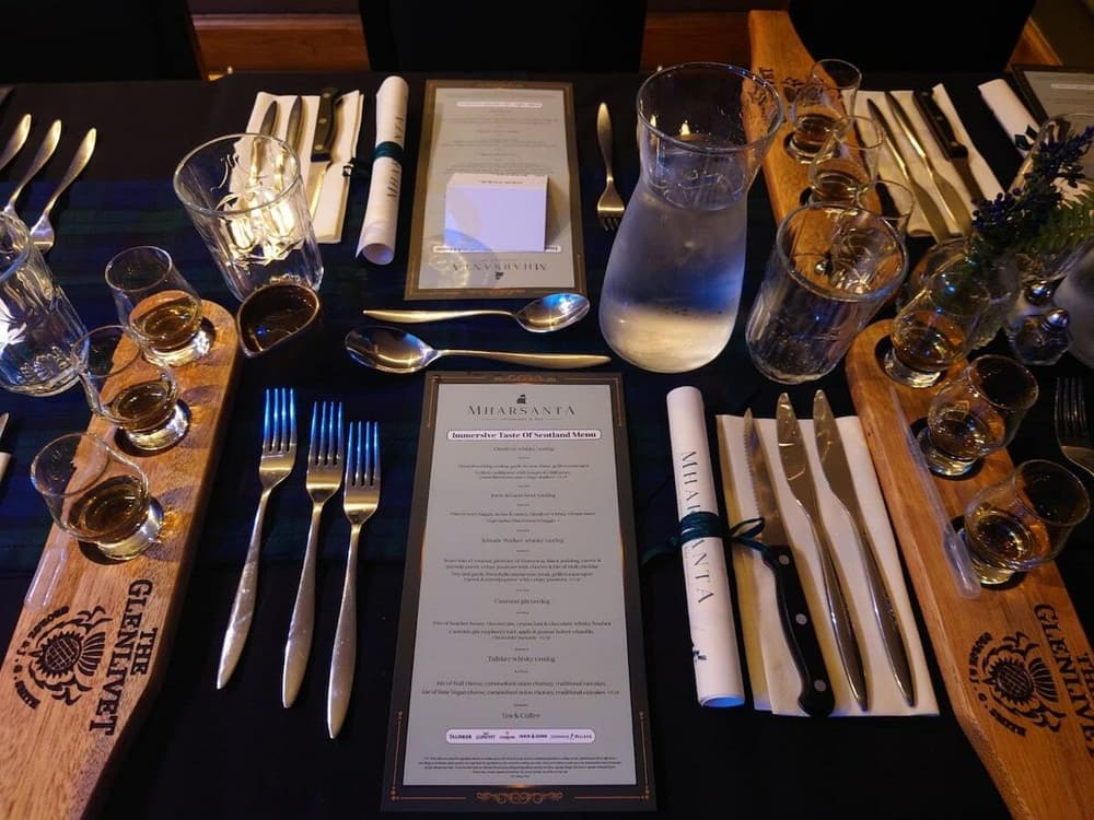 Scottish dining experience