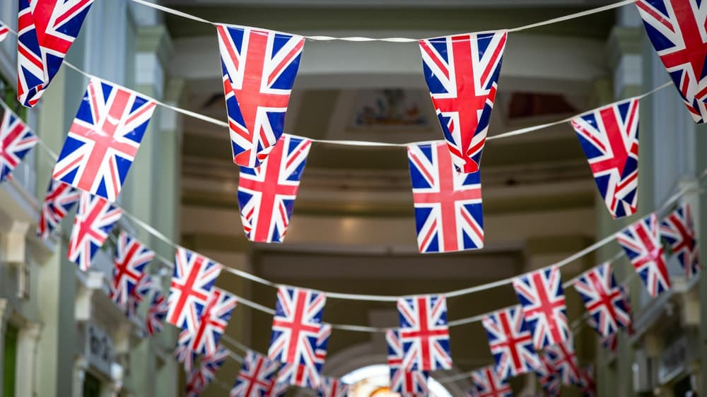Union jack coronation