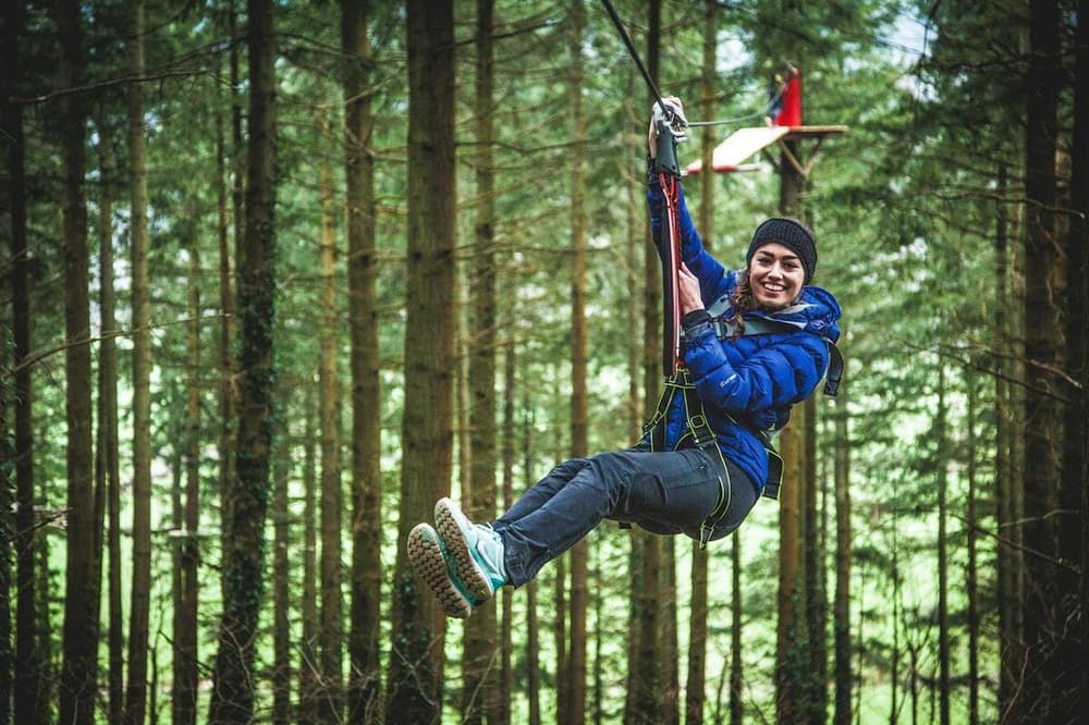 Zip wire experience