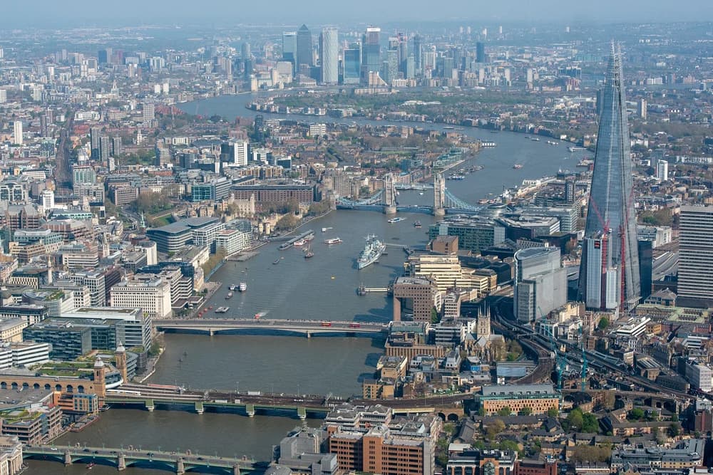 45 minute london olympic helicopter tour