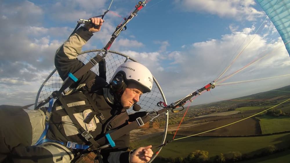 paramotoring kids