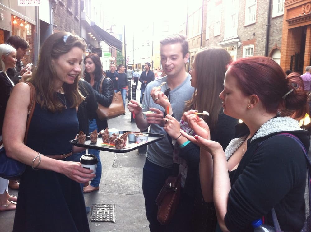 Chocolate Ecstasy Tours tasting ice cream