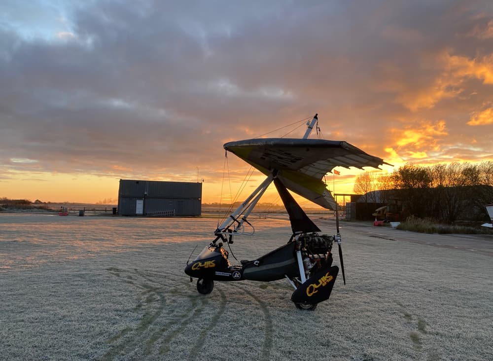 microlight flying experience in northamptonshire