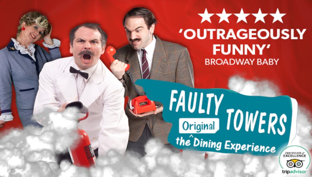 the faulty towers the dining experience in london promotional poster
