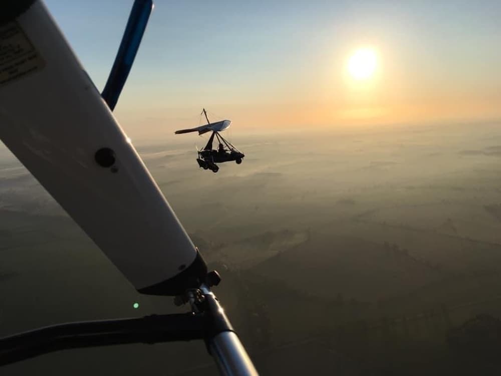 microlight flying experience in northamptonshire
