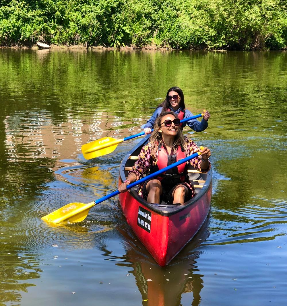 canoe experience on the river severn