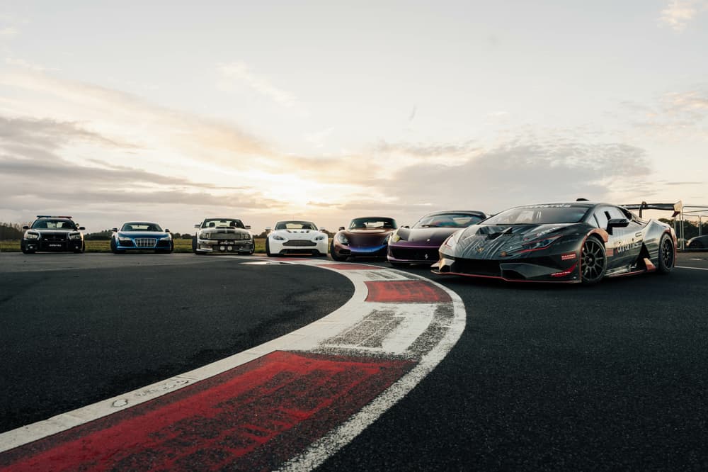 vip secret six supercar experience and passenger ride, near london