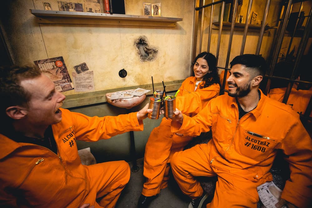 alcotraz prison cocktail experience