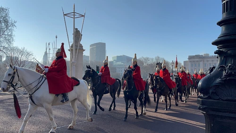 royal family and changing of the guard walking tour in london