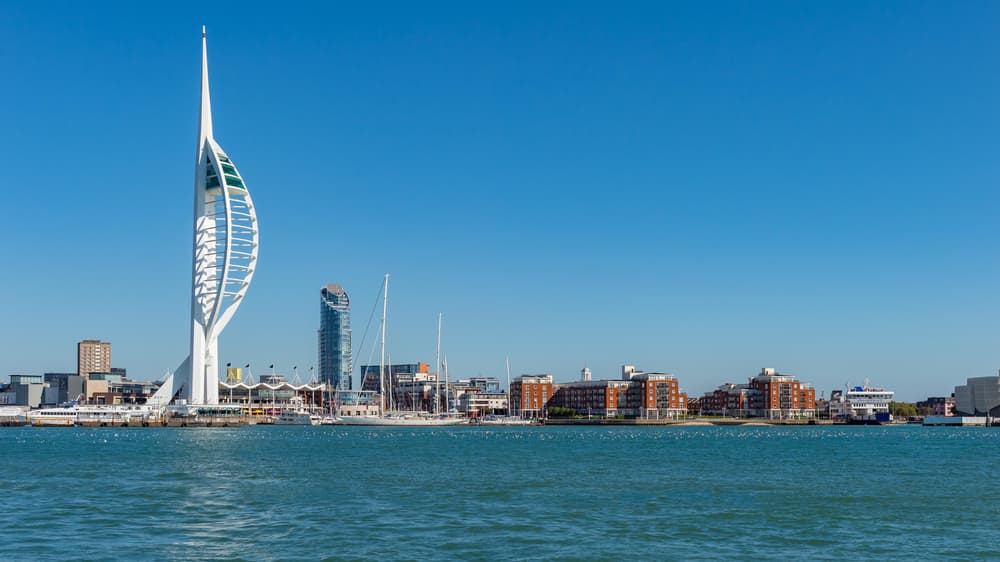 Spinnaker Tower from Gosport