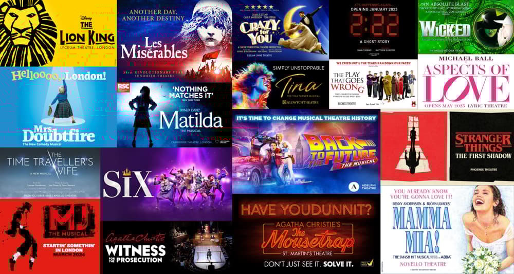 choice of london west end theatre show