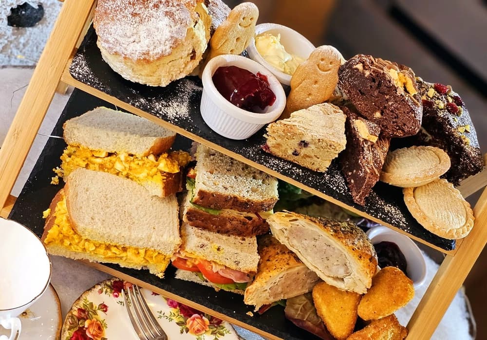 Afternoon tea at gratitude cafe