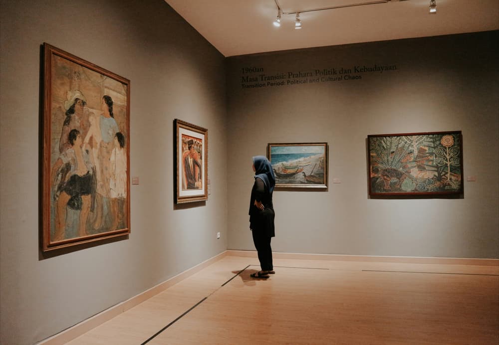 Art gallery visit
