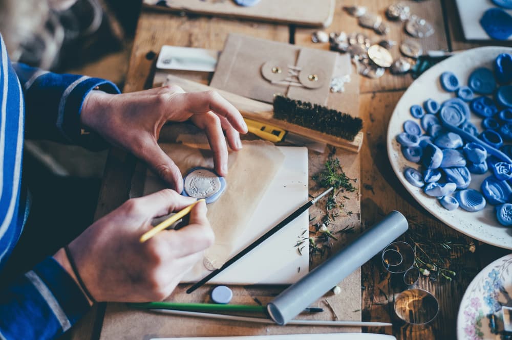 Crafting homemade gifts