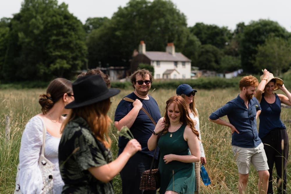 Foraging in the summer