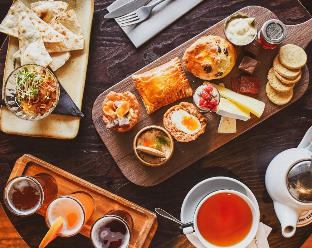 Gentlemans afternoon tea in edinburgh