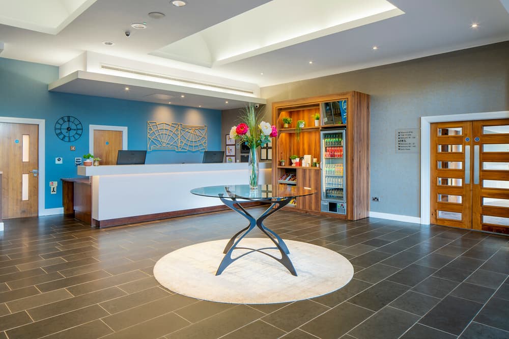 Spa lobby q hotels