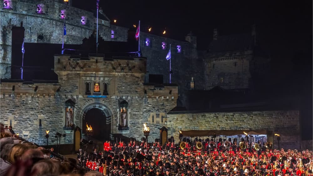 edinburgh military tattoo tour from edinburgh