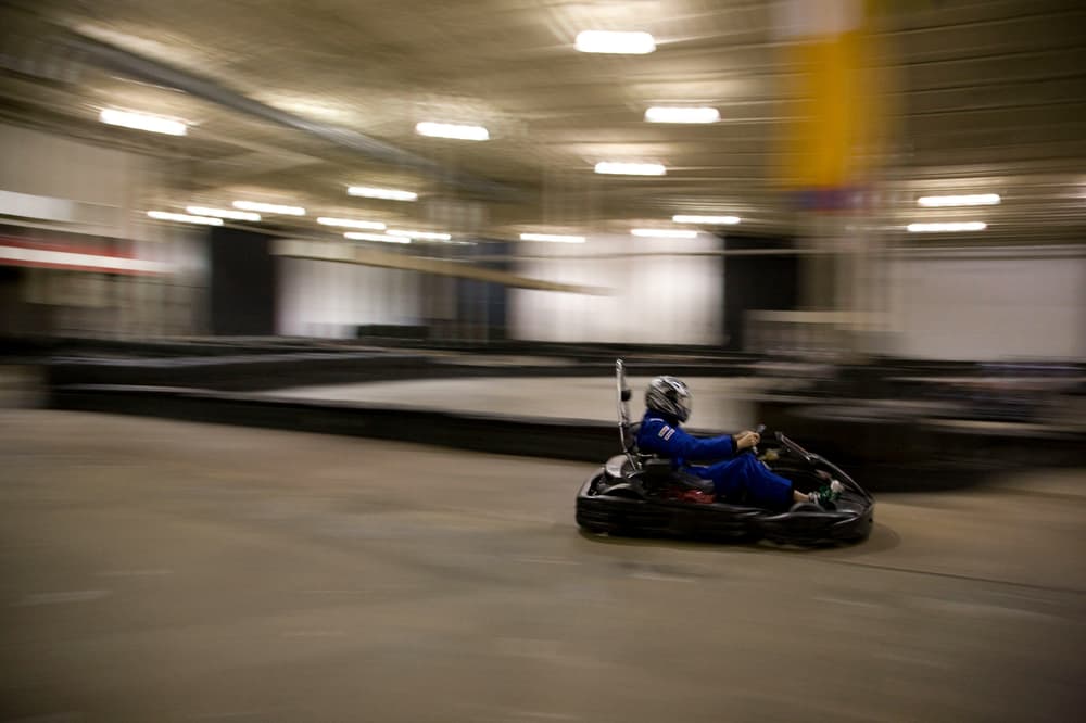 Indoor go karting