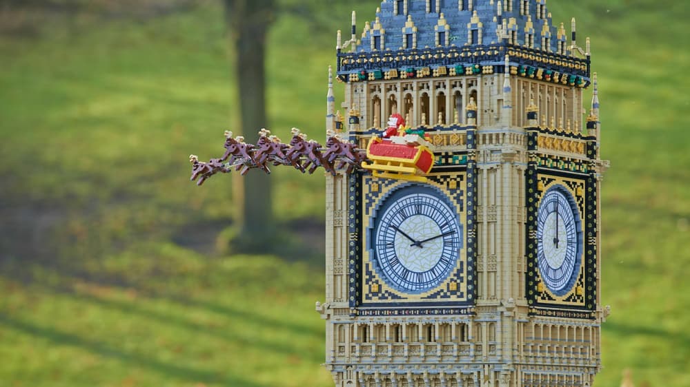 Legoland santa and big ben