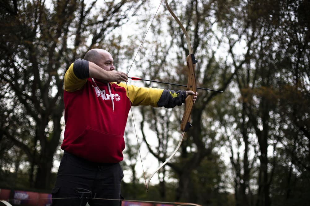 man on archery experience