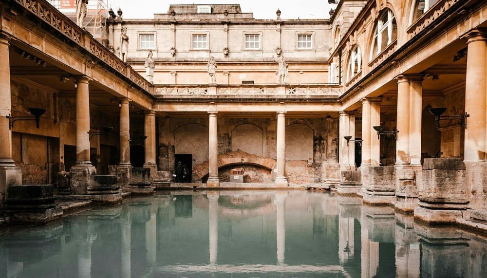 Roman baths in bath