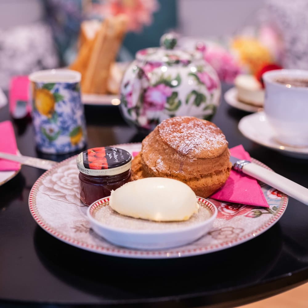 afternoon tea at brigit's bakery in covent garden