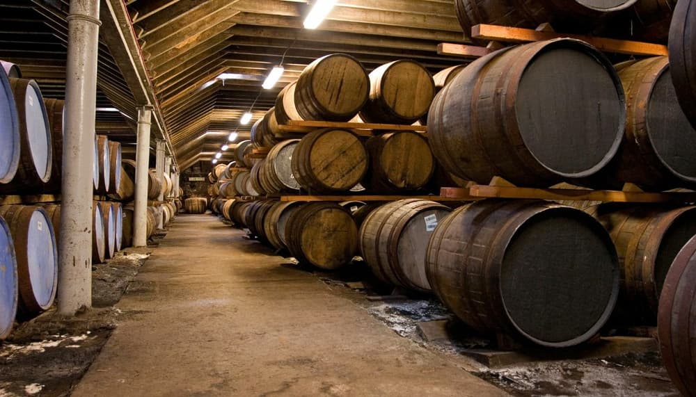 Whisky barrels