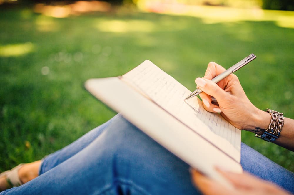 Writing in a diary 1