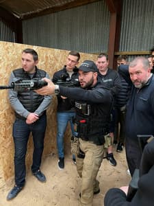 tactical gun range and shooting experience