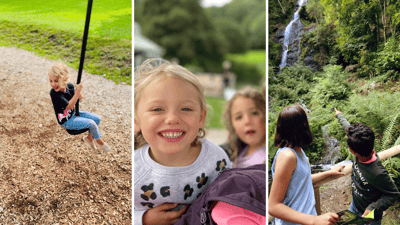 Canonteign Fall Child Friendly