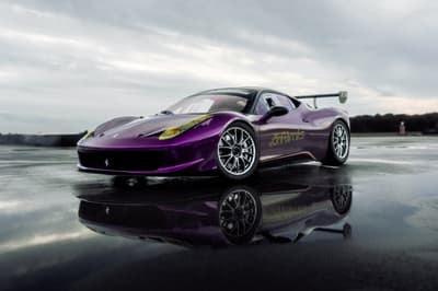 ferrari 458 on a gt race car driving experience