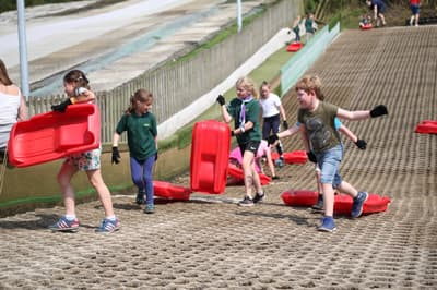 tobogganing experience in birmingham