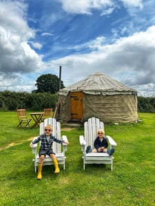 two night glamping experience in worcester