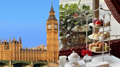 royal london coach tour with afternoon tea at the rubens