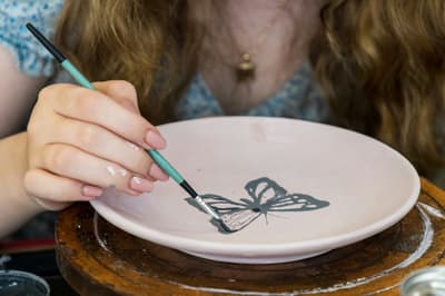 Pottery painting experience
