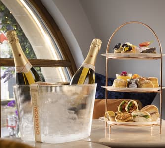 Sparkling afternoon tea in edinburgh