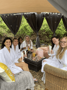 Women in the garden