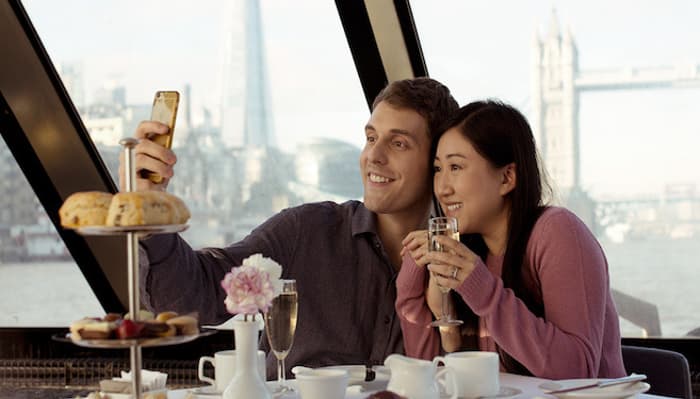 City cruises afternoon tea thames river cruise 01