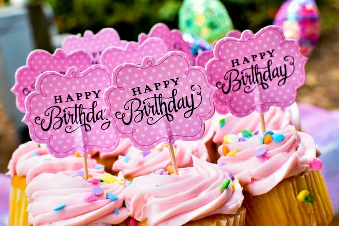 birthday cupcakes